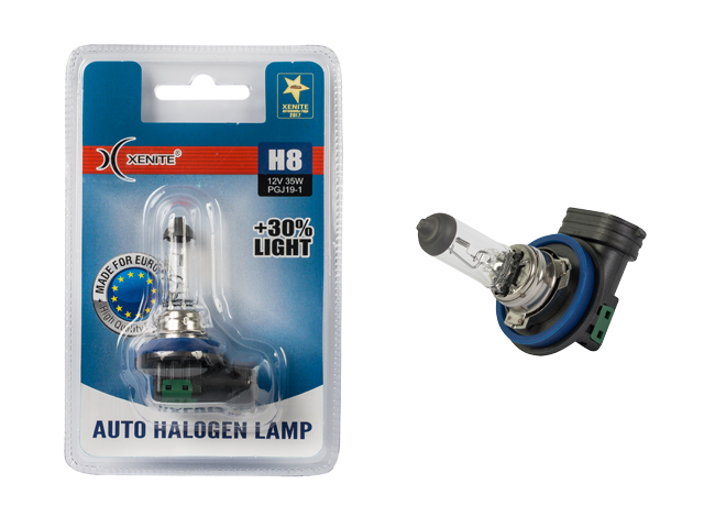 XENITE | H8 STANDART+30% | 12V 35W | упаковка 1шт. превью 1
