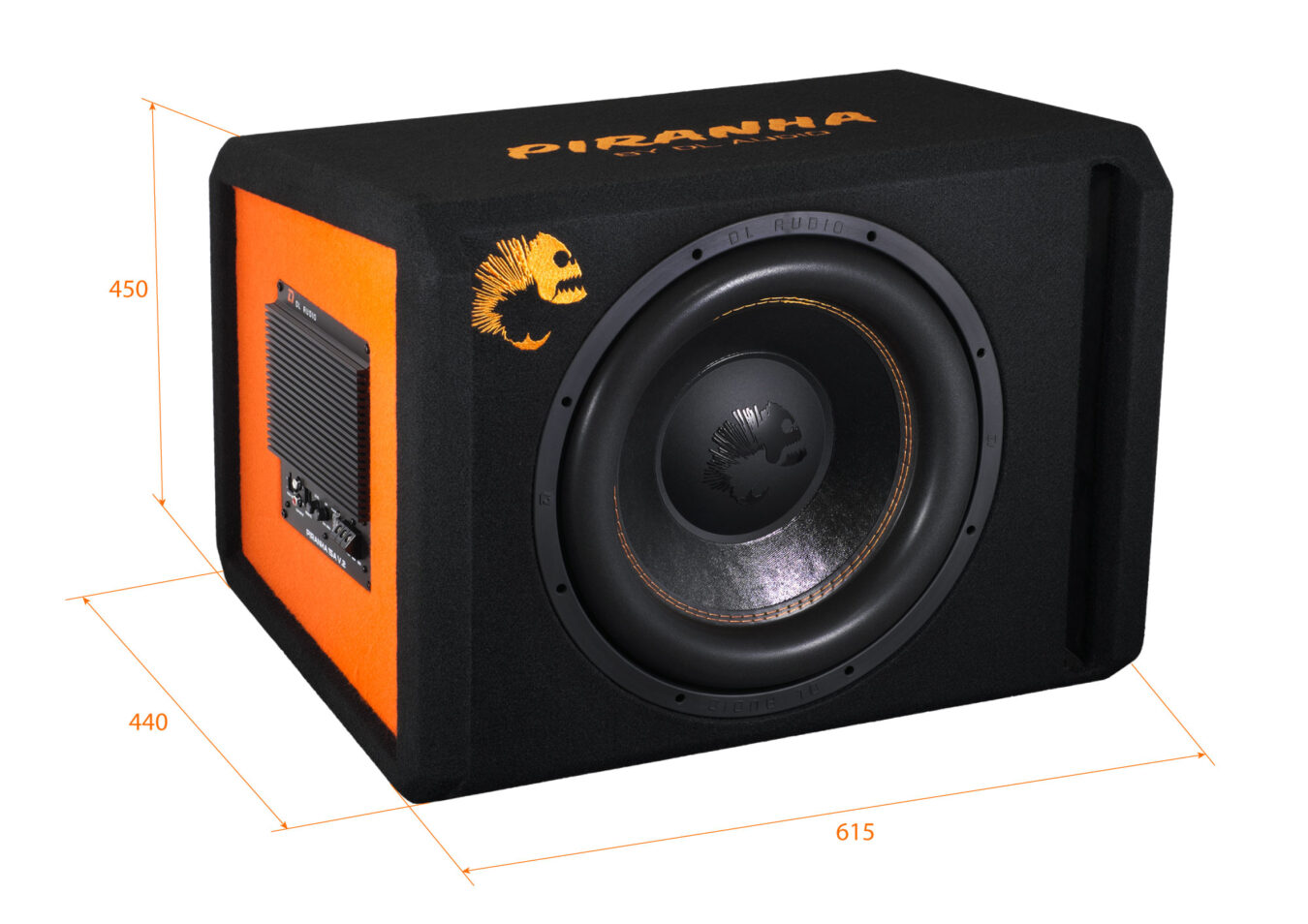 DL Audio | Piranha 15A V3 Black |  | 6