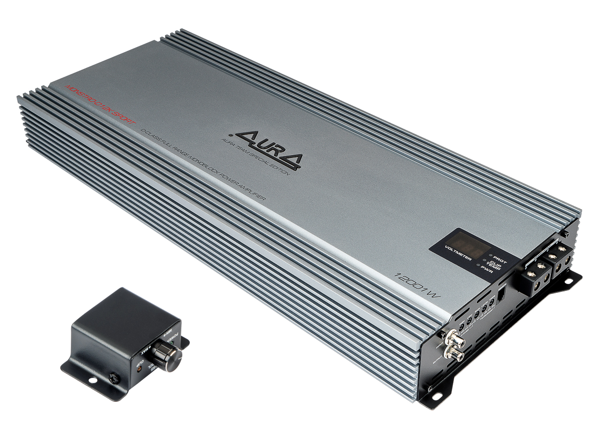 AurA | MONSTRO-D12K SPORT | 4500w (4 Ohm), 1x8200w (2 Ohm), 1x12000w (1 Ohm), 20Hz - 11000Hz | превью 1