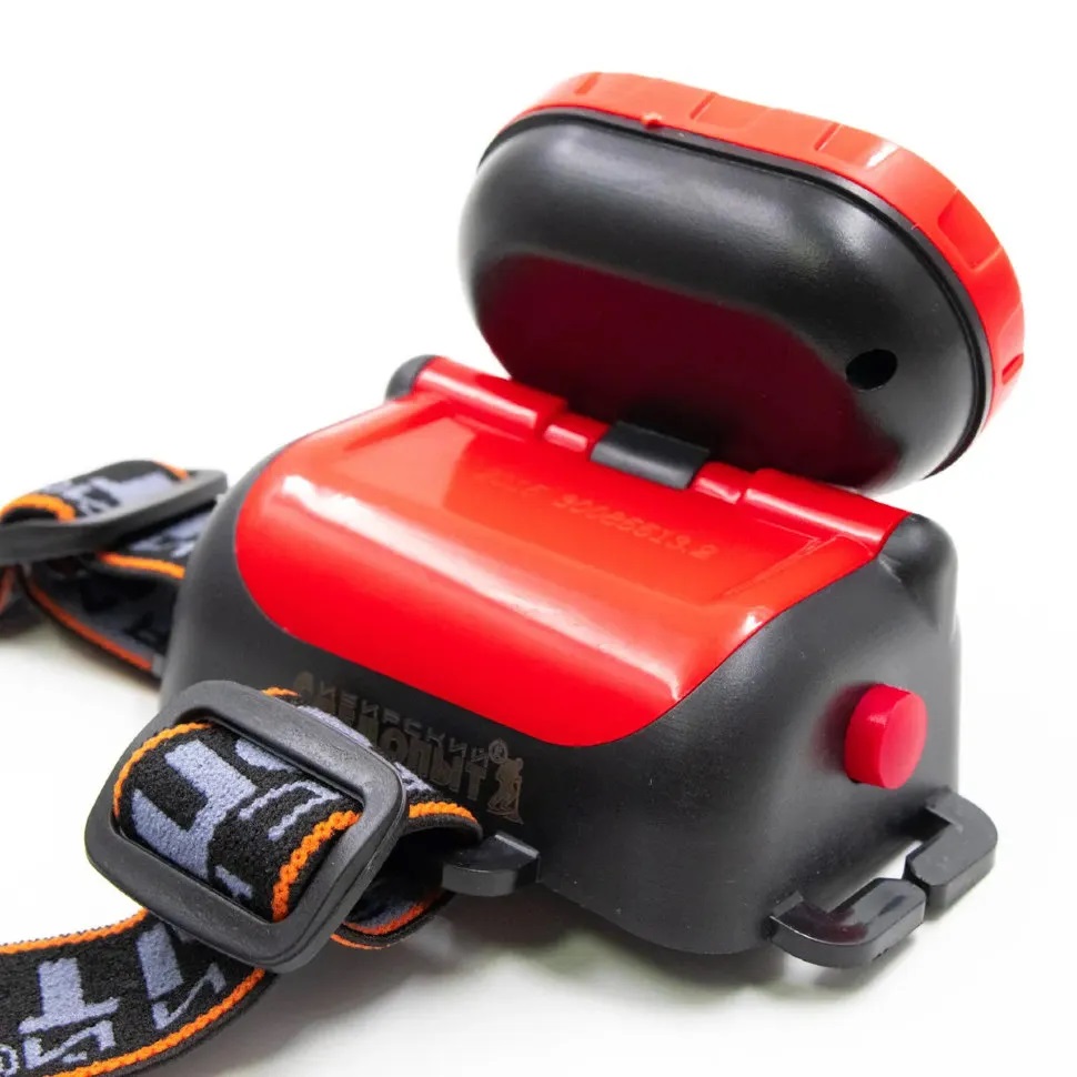 СИБИРСКИЙ СЛЕДОПЫТ | РОБОТ HL-18 | Налобный,2 диода,500 Lm, питание-ААА*3шт.| превью 3