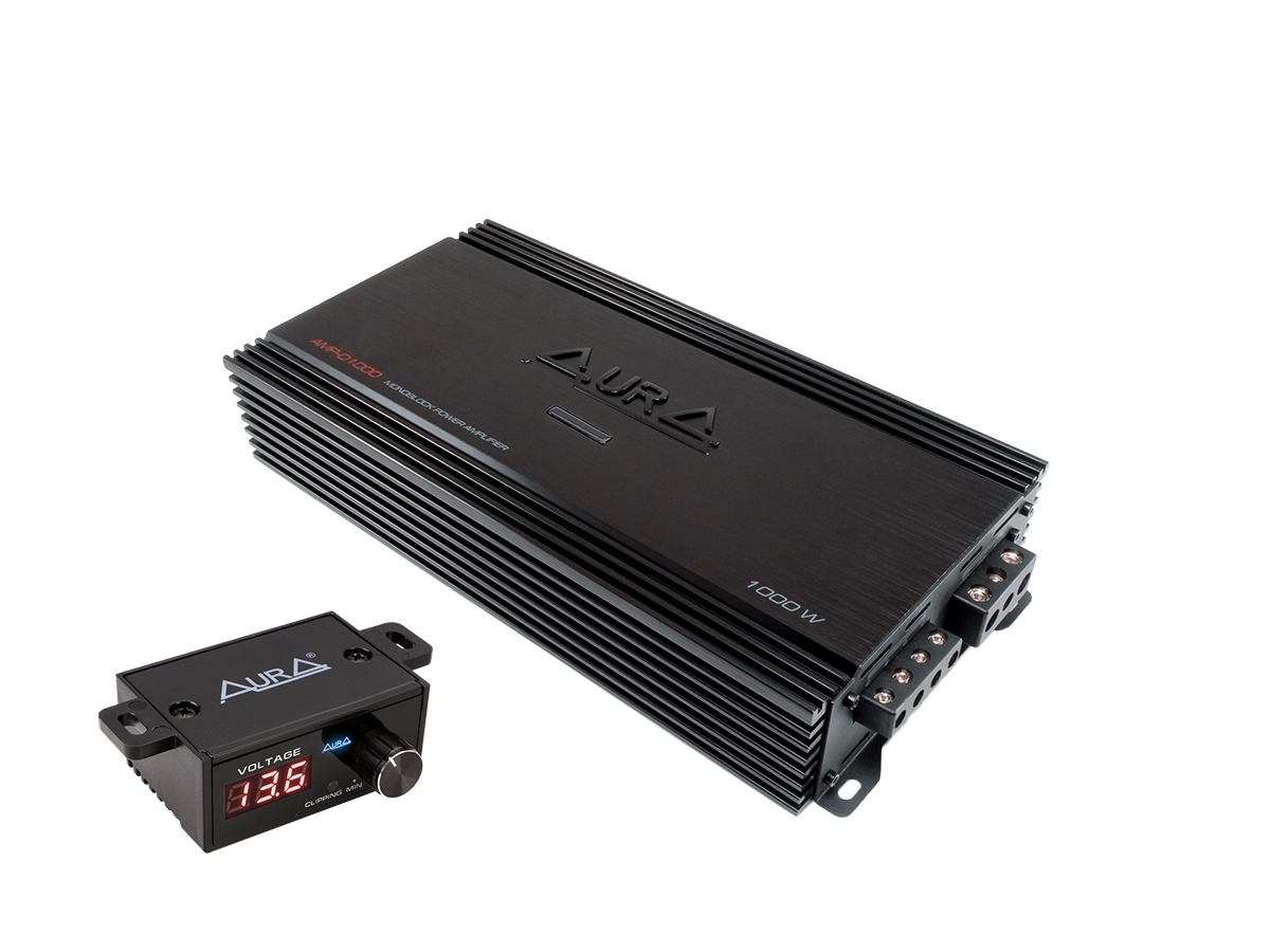 AurA | VENOM-D1000 | 550w (4 Ohm), 1x800w (2 Ohm), 1x1000w (1 Ohm), 20Hz - 250Hz, ДУ | 1