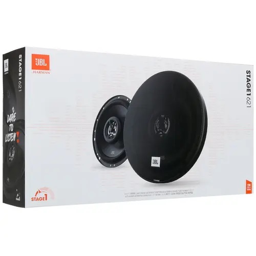 JBL | STAGE1 621 | 6" (16cm), 2-х полосная, коаксиальная,  с Сеткой, Глубина 48,5 мм | 5