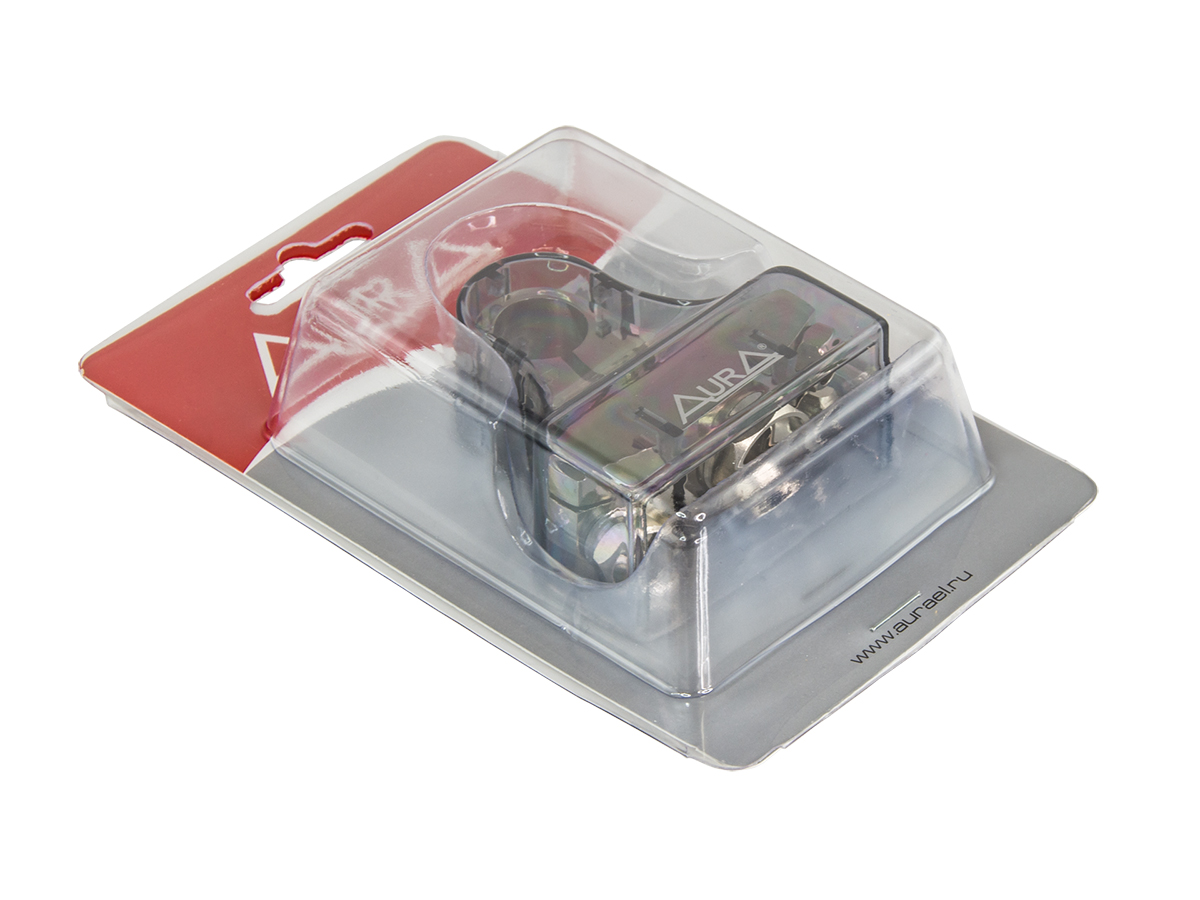 AurA | BTG-048N | Клемма для аккумулятора, "минус", 1x0/2 + 1х4 + 2х8 GA | превью 3