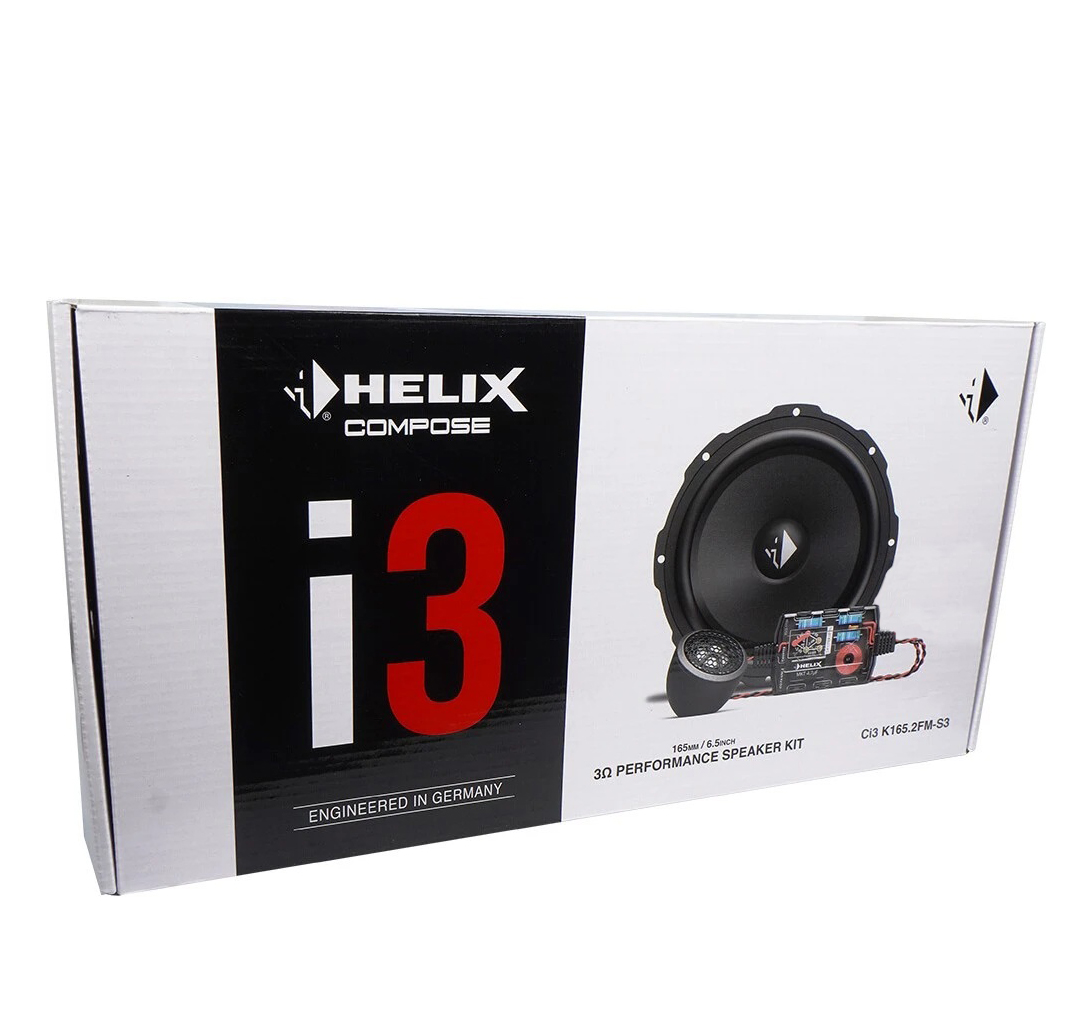 Helix | Ci3 K165.2FM-S3 | 2-х компонентная, нч/сч, 6.5"20мм,100/150Watts, 3Om | 10