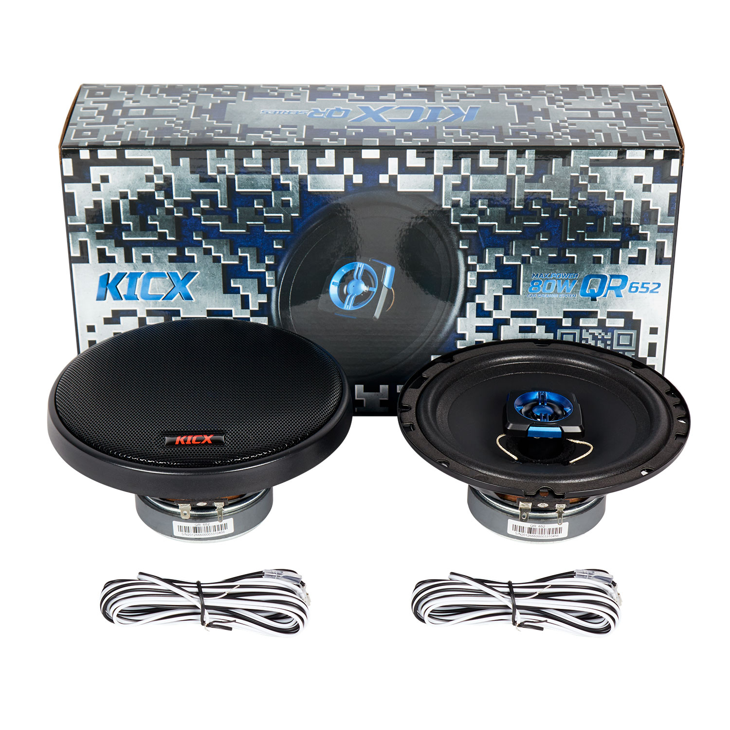 KICX | QR-652 | 16.5см. 2-х полосн. 40/80Вт | 6