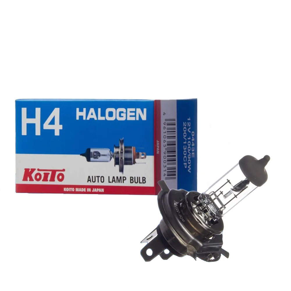 KOITO | 0443E H4 (Rally) | 12V 100/90W (Rally) лампа накаливания  1шт.| превью 1