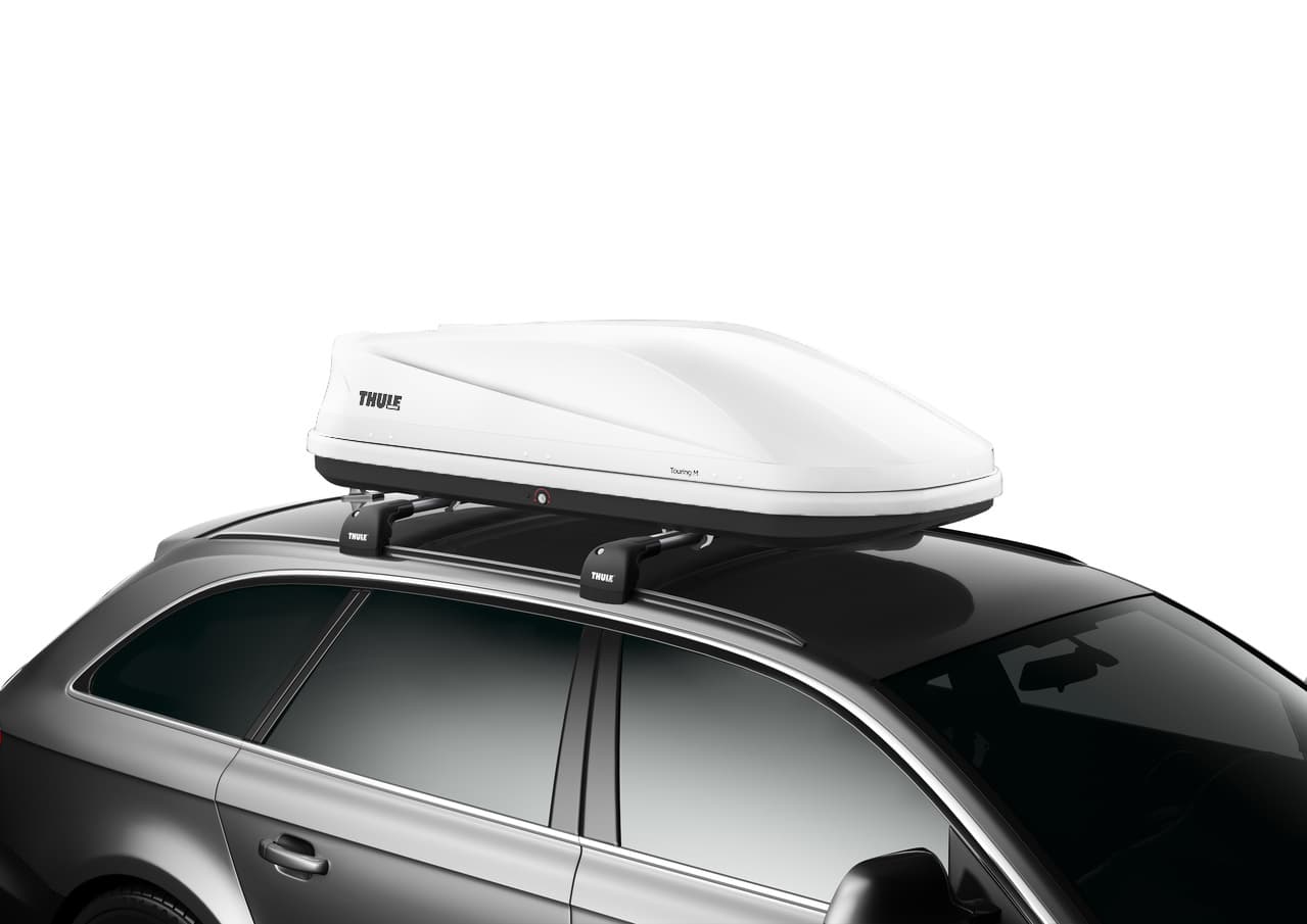 THULE | Touring M (200) | Бокс белый глянец, dual side, aeroskin,175*82*45 см., 400 литров.(634212)| превью 3