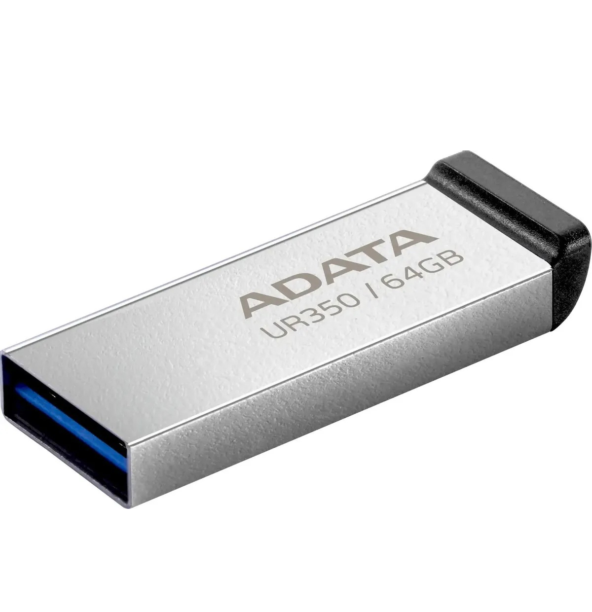 A-Data | 64GB | Модуль памяти USB 3.2 UR350 серебро/чёрный металл| превью 3