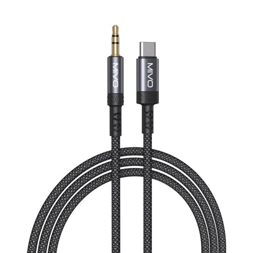 Mivo | MX-A6 | Аудио кабель Type-C - 3.5mm AUX  1.2 м | превью 1