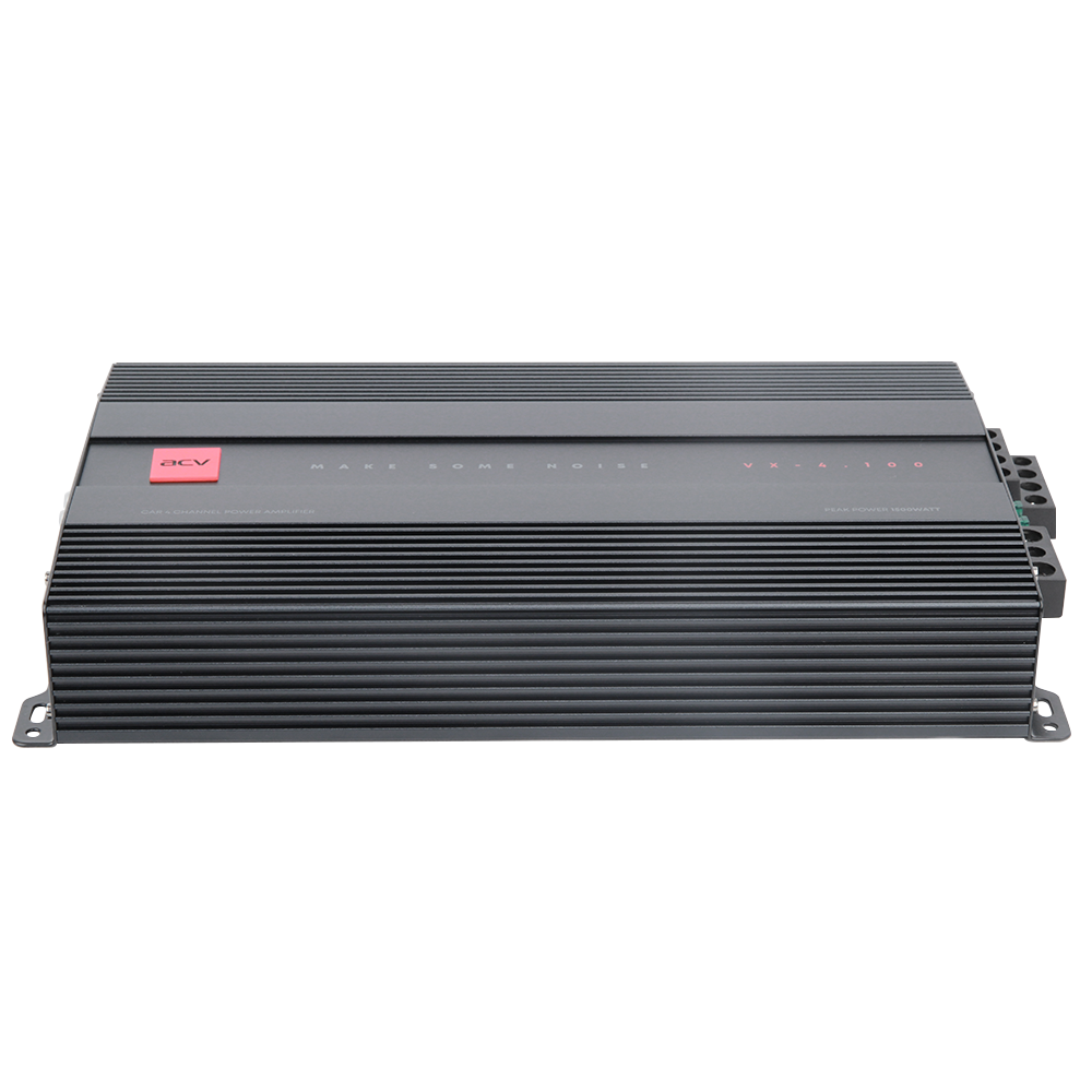 ACV | VX-4.100 | 4x100вт Low-pass 4-3-2 канал/BassBoost/4-2 Ом | 4