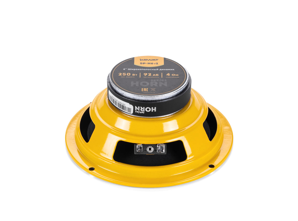 Swat | SP-H6v2 | широкополосная, 6", 60/250 Вт, сетки | 4