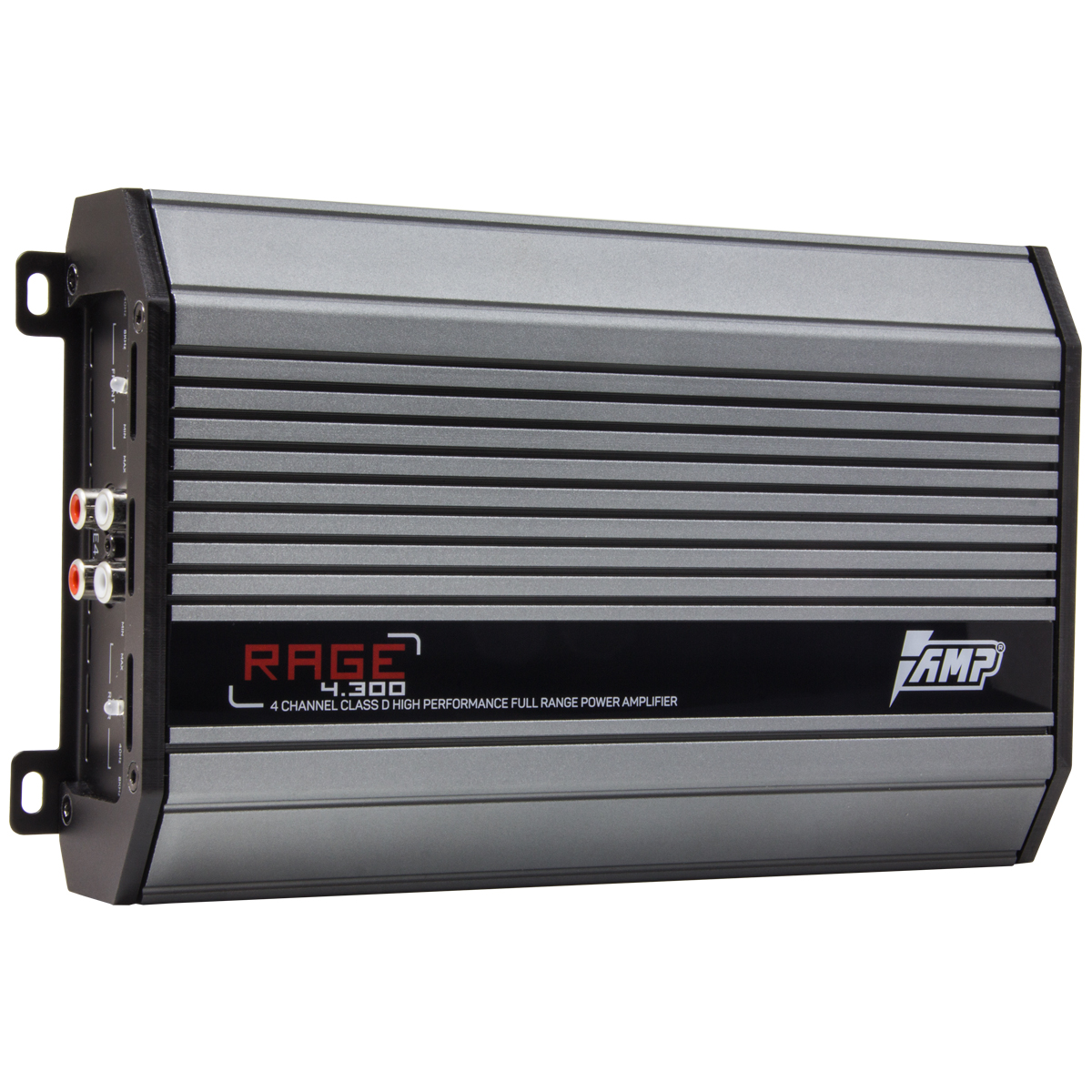 AMP | RAGE 4.300 | 4-кан, класс D , мощность RMS 200 Вт х4 ( 4 Ом ), 300Втх4,  ( 2 Ом ) | превью 1