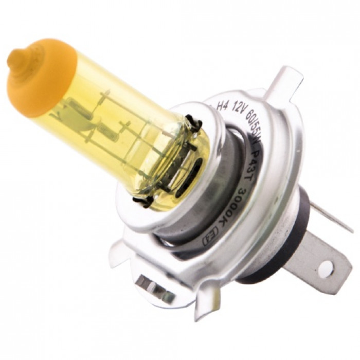 SVS    | H4 0200095000 YELLOW  3000K | Лампа H4 12V 60/55W + W5W  Комплект | превью 3