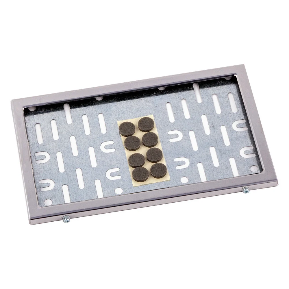 DolleX | SPL1A-33 | Рамка ном.знака 290х170 (новый ГОСТ, тип 1А) нерж. сталь, с металл. адаптером, | превью 1