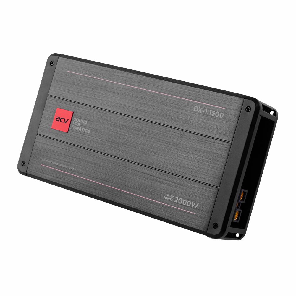 ACV | DX-1.1500 V4 | 1500вт/1канал 2-1ом/BassBoost/D-class | 5