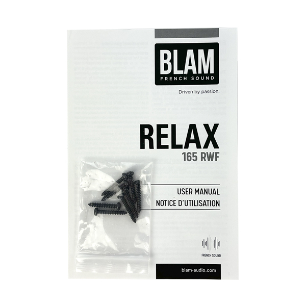 BLAM | 165RWF | НЧ- динамики, 6,5" (16см),50/100Вт, 60Гц-1000Гц, 2Ом, 89.5дБ | 5