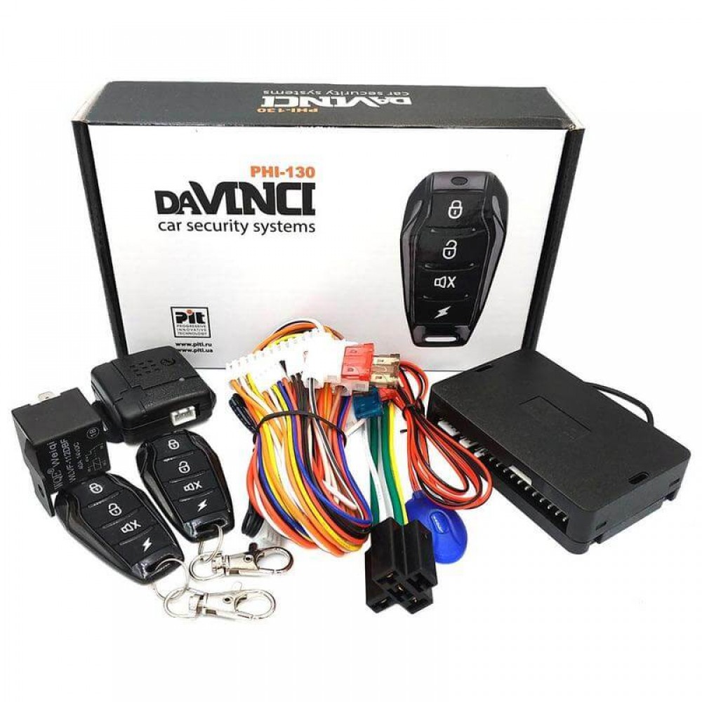 DaVINCI | PHI 130 | 4х кн брелок,без сирены,868 МГц. | 4