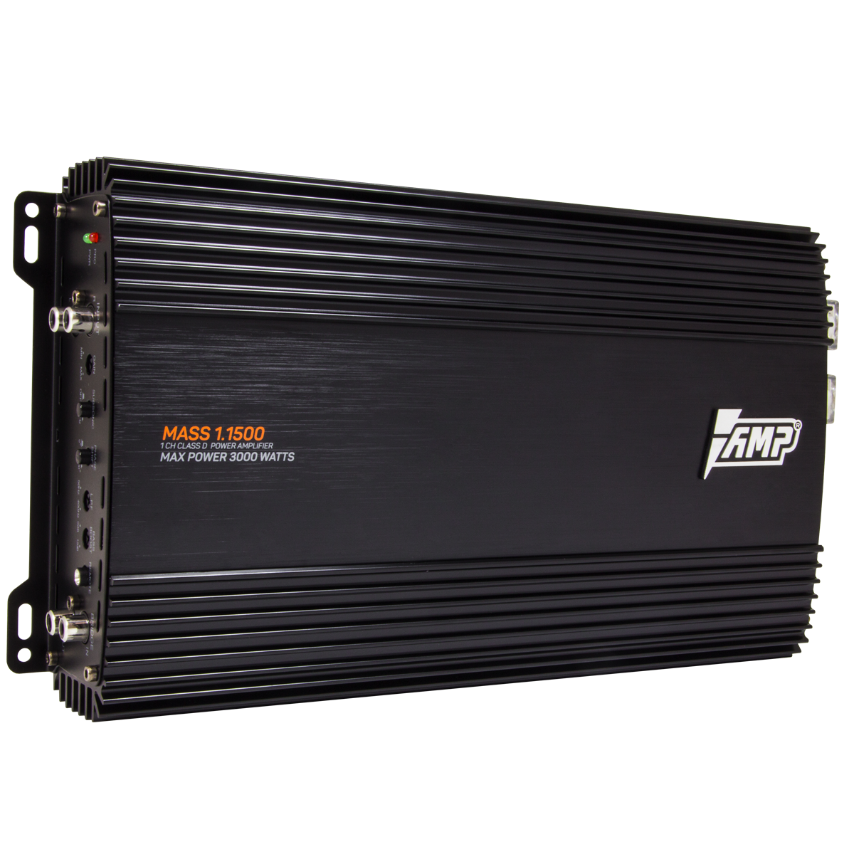AMP | MASS 1.1500 | 1-кан, класс D, мощность RMS 1500 Вт х1 ( 1 Ом ), 930Втх1 ( 2 Ом ) | 4