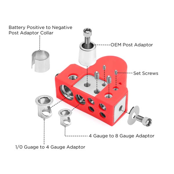 Recoil | BTL | клеммы аккумуряторные (для сохранения штатных) в комплекте 2шт. | превью 2
