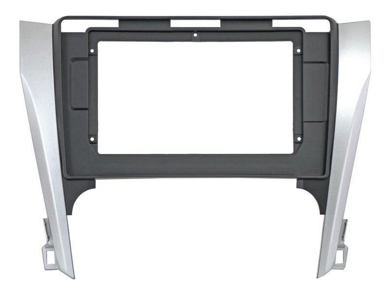 Incar | RTY-FC810 | Рамка магнитолы 10" Toyota Camry 2012-2015 SILVER/BLACK | превью 1