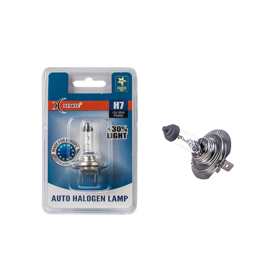 XENITE | H7 STANDART+30% | 12V 55W | упаковка 1шт. превью 1