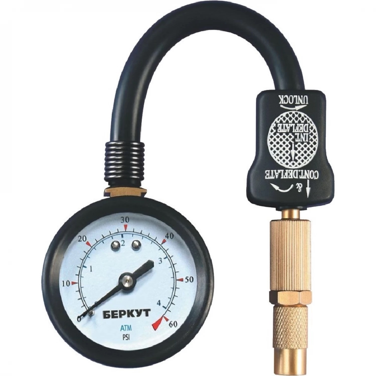 BERKUT | ADG 032 | манометр от 0-4,2 Атм,клапан DEFLATOR | превью 1