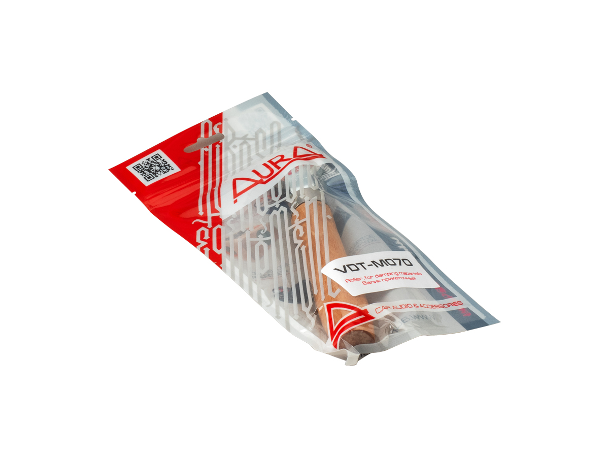 AurA | VDT-M070 | валик монтажный прикаточный с деревянной ручкой, ширина 7мм | превью 2