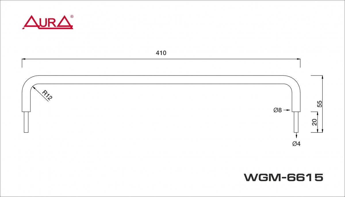 AurA | WGM-6615 | 15" (37см), дуга металлическая для сабвуфера, 1ШТ. | превью 2