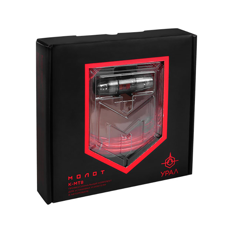 Ural | МОЛОТ К-МТ8 | для 2-х кан. усилителя, сил. каб. 8GA | 3