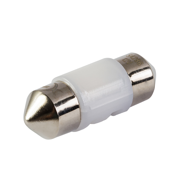 XENITE   | T11 C5W S4286  |  4SMD Диодная лампа в осв.салона 28 мм  ,80Lm ,белая уп.2шт | превью 2