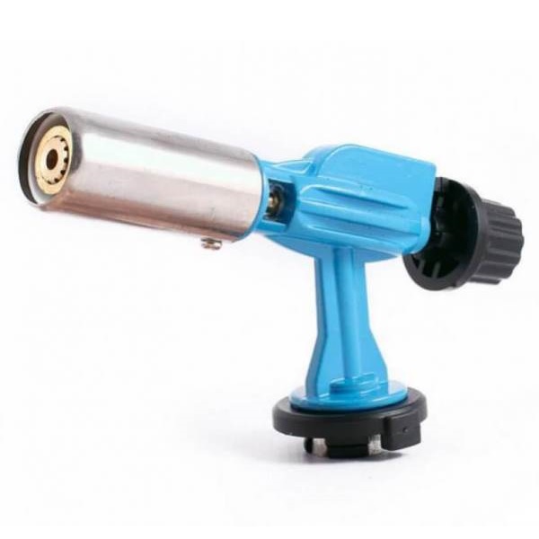 Газовая горелка | 900 | Газовая горелка пьезоподжиг голубая №900| 1