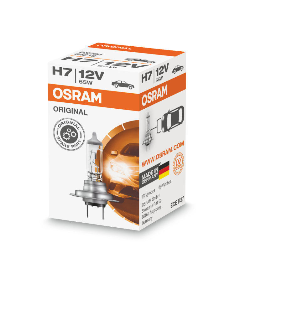 OSRAM | H7 64210 Halogen  | Лампа H7 12V 55W  | превью 3