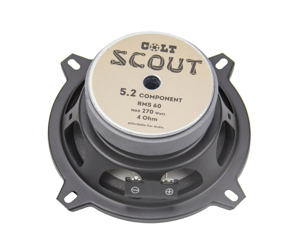 COLT | SCOUT 5 component | 13cm, 2-х полосная, компонентная, RMS 60Вт, MAX 270Вт. 93 Дб | превью 2