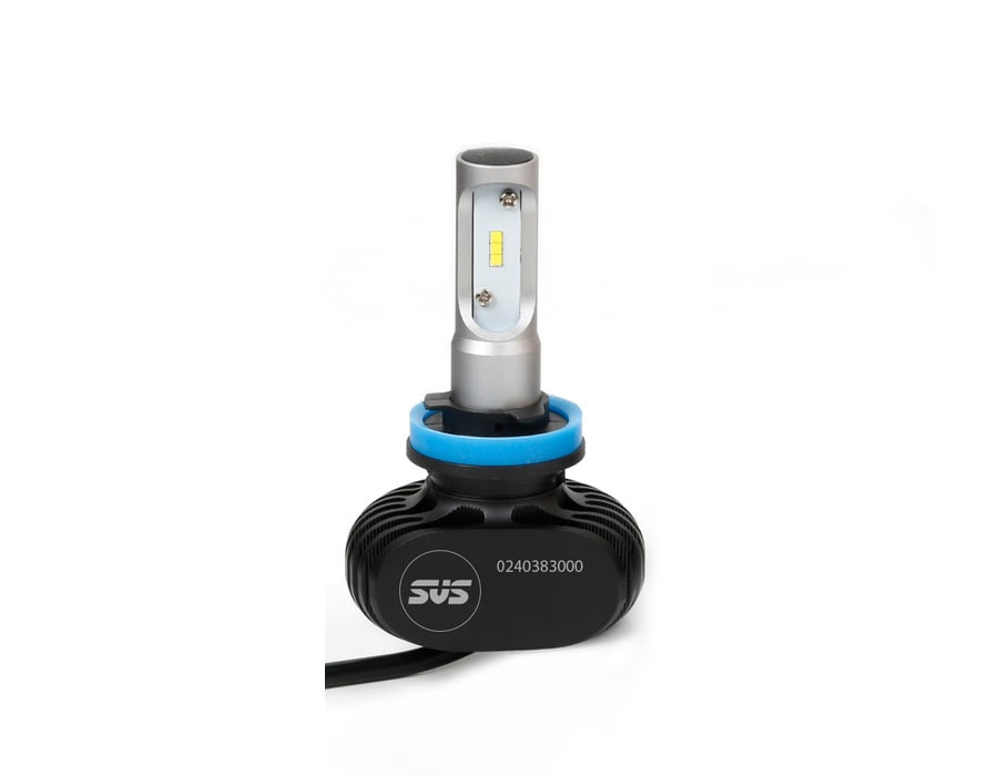 SVS  | H8/H9/H11/H16 серия S1+ |  LED компл. головного света CSP-чип 4000Lm, 5000K , 30W ОБМАНКОЙ | превью 1