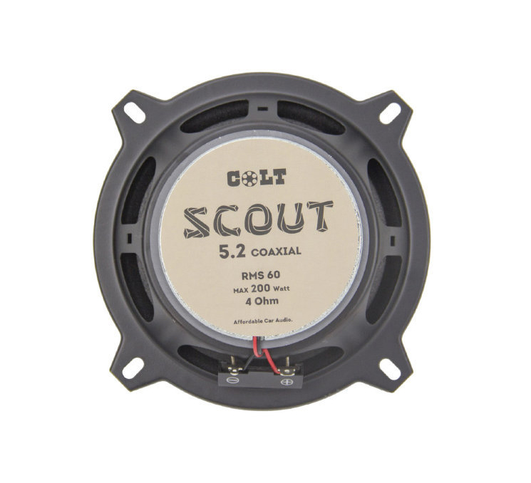 COLT | SCOUT 5 coaxial | 13cm, 2-х полосная, коаксиальная, RMS 60Вт, MAX 200Вт. 92 Дб | превью 3