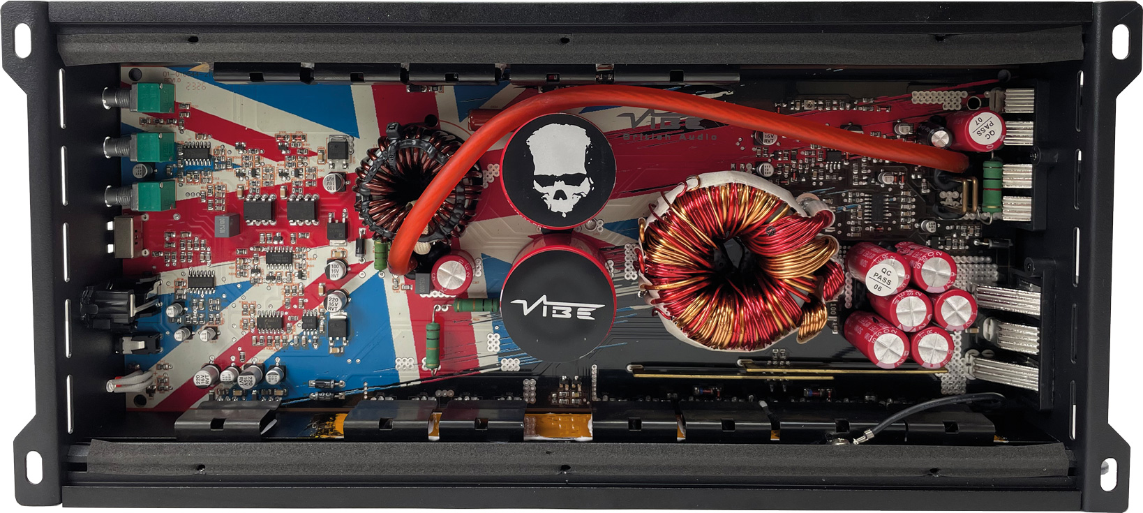 Vibe | POWERBOX1200.1D-V3  | Суперкомпактный!!!! 1х1200Вт 1Ом, Class D  | 7
