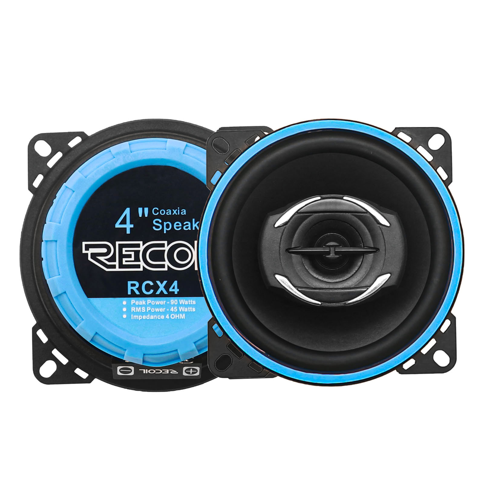 Recoil | RCX4 | 2-х пол. коакс., 102 mm , 3.2 Ом, 114-20000 Гц, RMS/Peak - 45W/90W   | превью 1