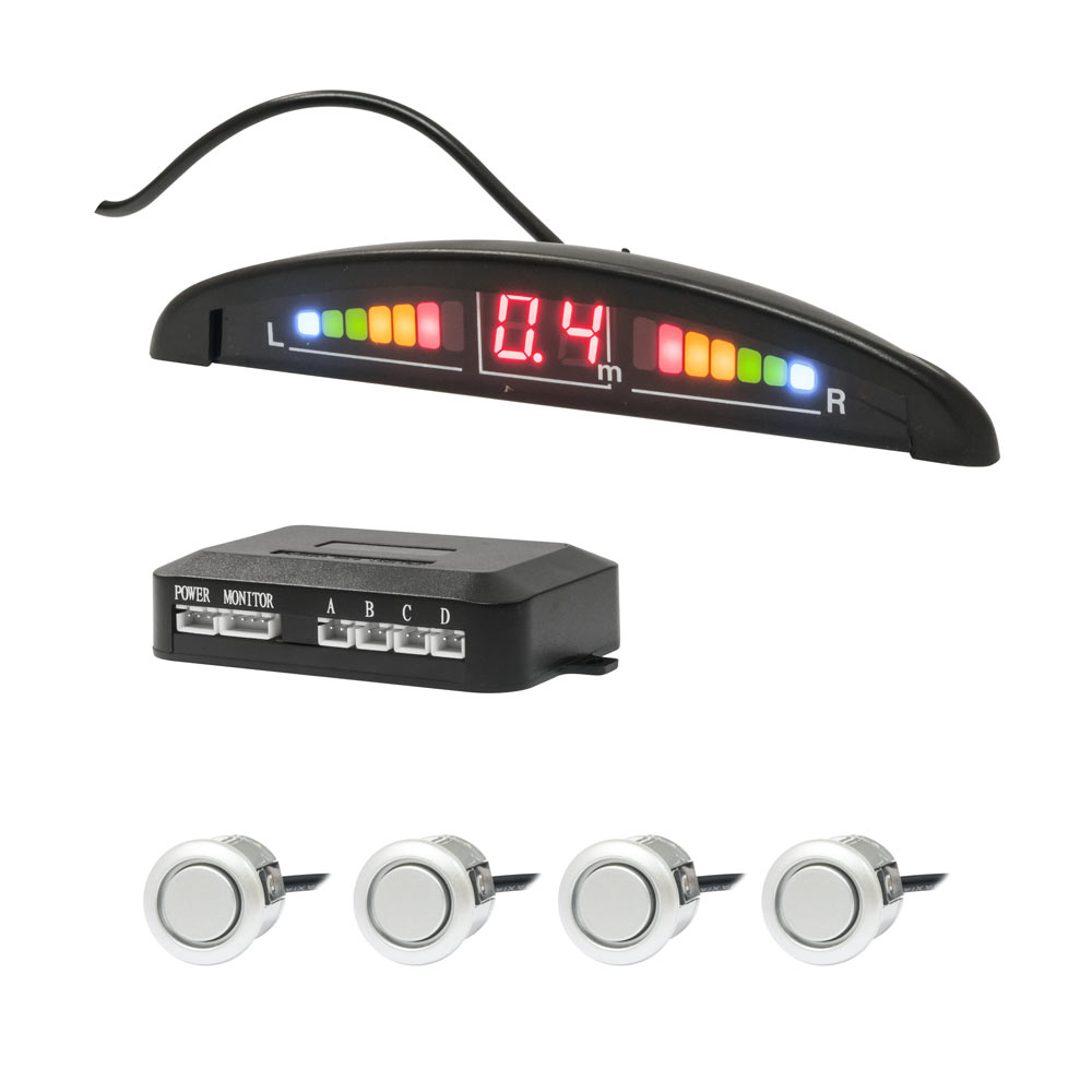 Swat | PT-104S | К-т датчиков парковки, 4 датчика, Silver, 18.5mm | превью 1