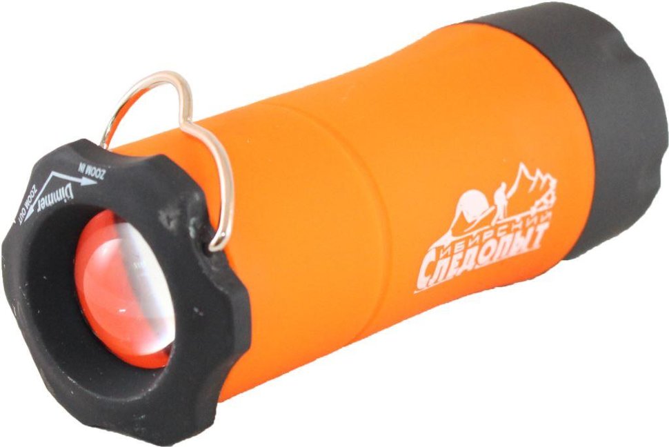 СИБИРСКИЙ СЛЕДОПЫТ | ФАКЕЛ К-01  | Кемпинговый,складной, 1 диод, питание-ААА*3 шт.| превью 2