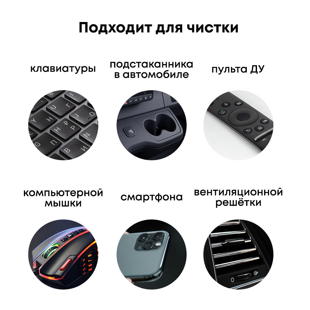 ACV | CG220B | Очиститель многоразовый для дефлектора авто/синий/ лимонный аромат| превью 3