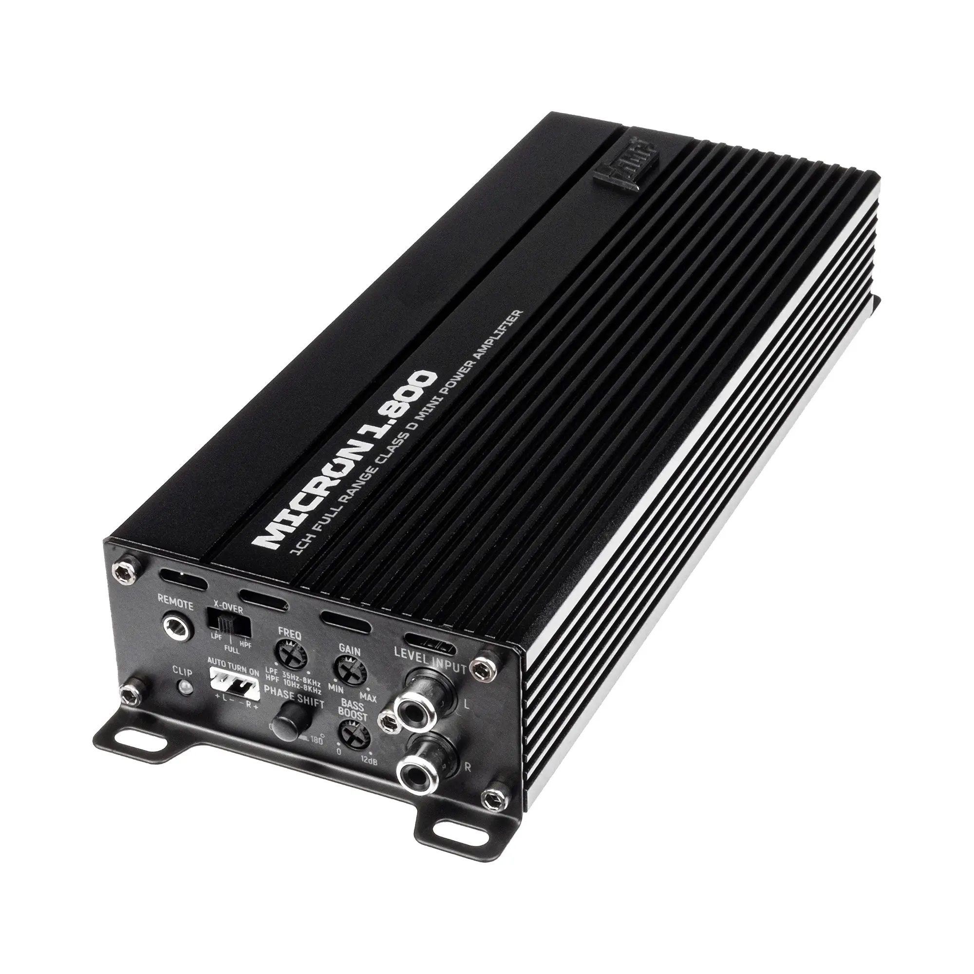 AMP | MICRON 1.800 | 1-кан, класс D, мощность RMS 800 Вт х1 ( 1 Ом ), 500 Втх1 ( 2 Ом ) | 4