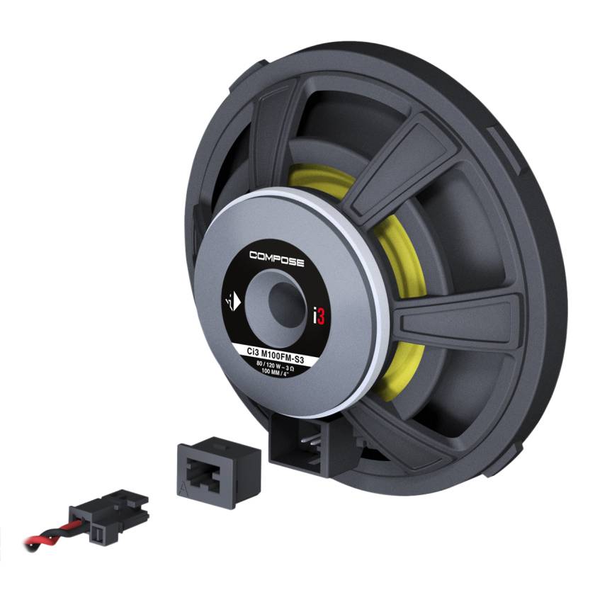 Helix | Ci3 M100FM-S3 | динамики среднечастотные 4",80/120Watts, 3Om | 2