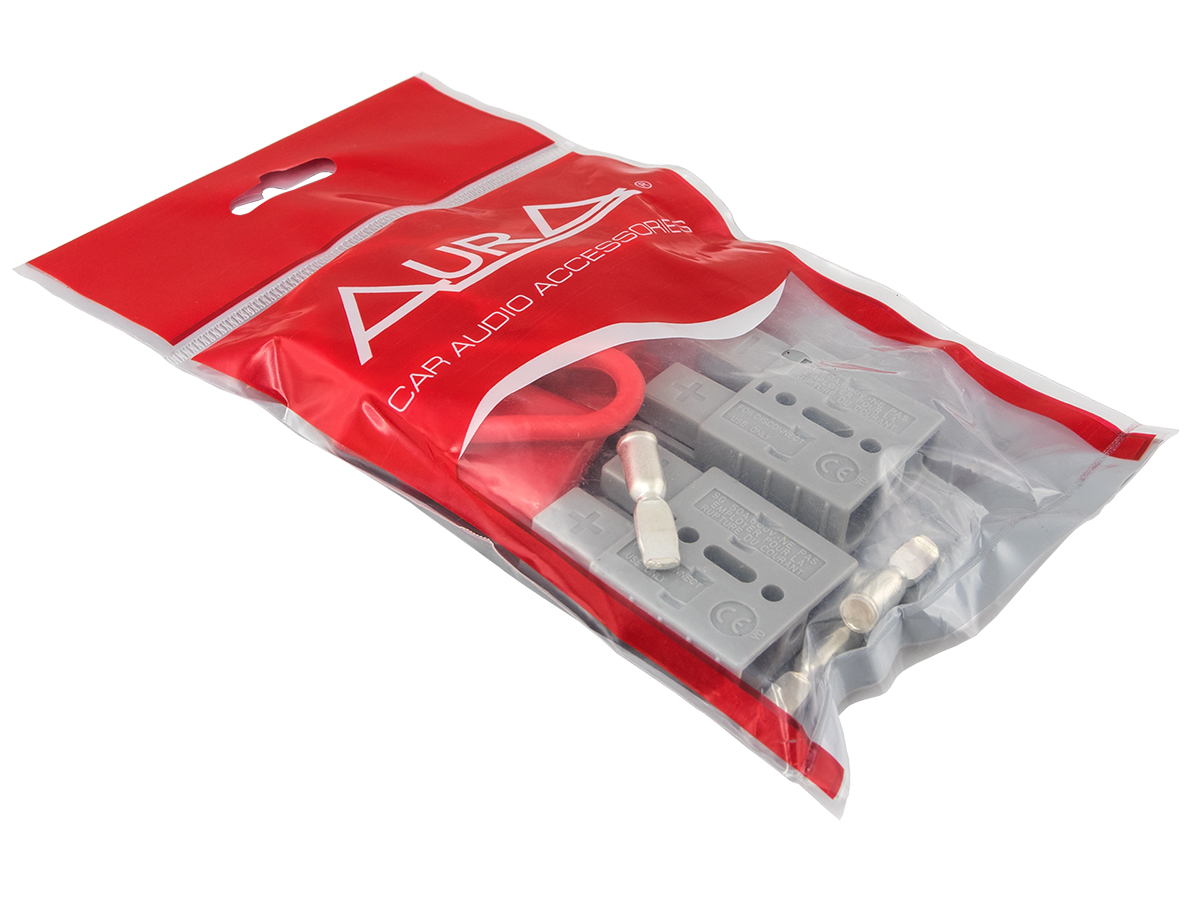 AurA | BTP-QD8G | Разъем быстрого подключения, 8AWG, 50A, влагозащищенный, серый | превью 2