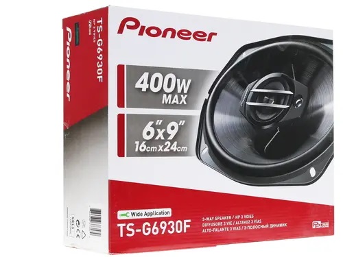 Pioneer | TS-G6930F | 2017г.6х9 3-полосн. 45-400W 32-32000Гц 90дБ. глубина уст. 70мм | 5