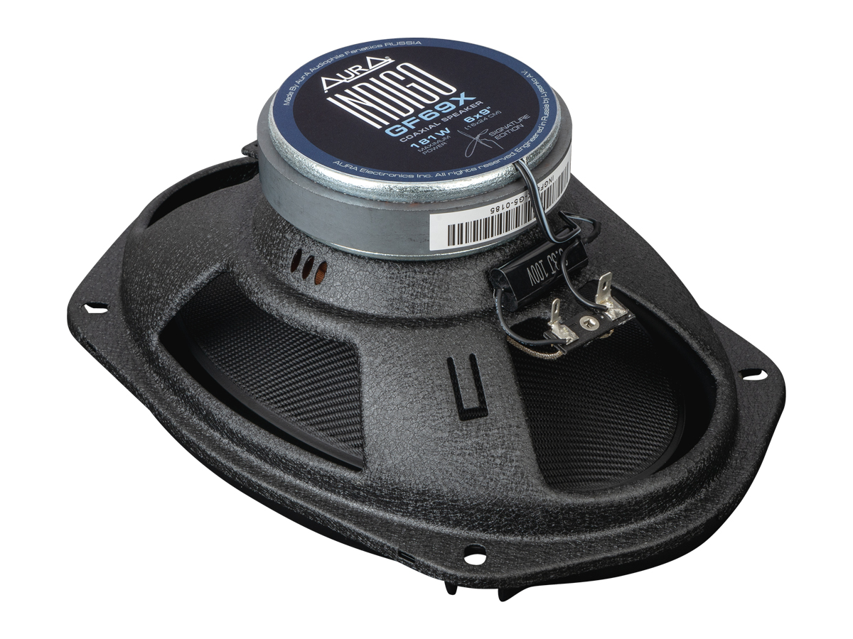 AurA | INDIGO-GF69X | 6x9", GlassFiber, 2-пол., коакс, 91/181w, 40Hz - 20kHz, 90dB, сетки | 7
