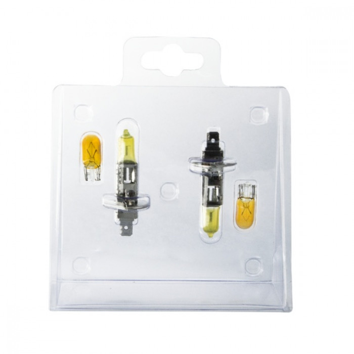 SVS    | H1 0200093000 YELLOW  3000K | Лампа H1 12V 55W + W5W  Комплект | превью 2