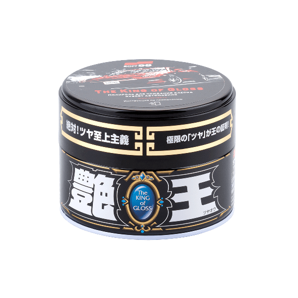 Soft99 | THE KING OF GLOSS | Защитное, водоотталкивающее покрытие, стойкий блеск  (3 мес), 300гр. | превью 1