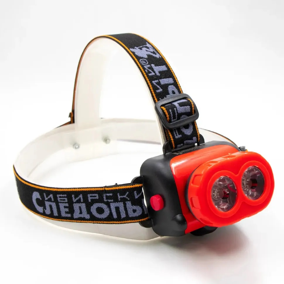 СИБИРСКИЙ СЛЕДОПЫТ | РОБОТ HL-18 | Налобный,2 диода,500 Lm, питание-ААА*3шт.| превью 1