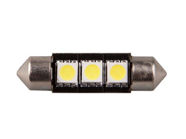 XENITE| T11 С5W CANBUS CAN3367 | 3SMD +50% Диодная лампа 36мм с ОБМАНКОЙ , 60Lm , белая уп.2шт | превью 2