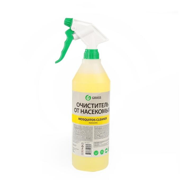 GRASS | Mosquitos Cleaner | Очиститель следов насекомых proffesional (с проф. триггером) 1л.| 1